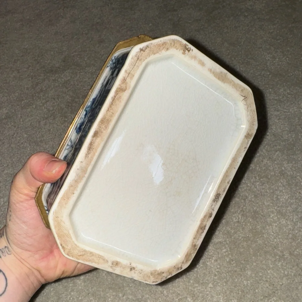 vintage decorative dish - Picture 7 of 11